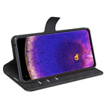 For Oppo Find X5 Pro Textured PU Leather Magnetic Clasp Case Wallet Adjustable Stand Flip Phone Cover