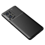 Oppo Find X5 Light Tunt Mjukt TPU-skal Kolfiber Välskyddat Mobilskal