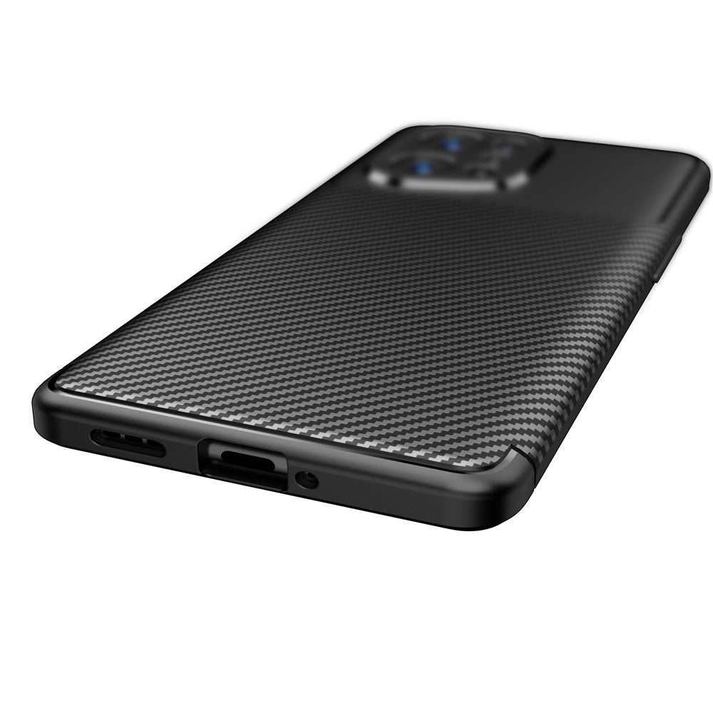 Oppo Find X5 Light Tunt Mjukt TPU-skal Kolfiber Välskyddat Mobilskal