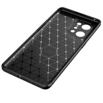Oppo Find X5 Light Tunt Mjukt TPU-skal Kolfiber Välskyddat Mobilskal