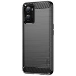 MOFI JK TPU Series-1 for Oppo A36/A76/Realme 9i Soft TPU Phone Case Brushed Carbon Fiber Anti-fingerprint Cover