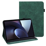 For Oppo Pad Flower Imprinting Auto Wake/Sleep Tablet Cover Stand Wallet PU Leather + Inner TPU Protective Case