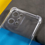For Oppo Find X5 Crystal Clear TPU Case 1.5mm Reinforced Corner Anti-drop Phone Cover