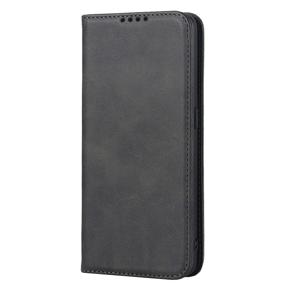 Textured PU Leather Wallet Case for Oppo A55s 5G, Magnetic Auto-absorbed Adjustable Phone Cover