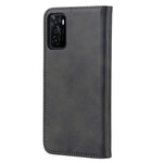 Textured PU Leather Wallet Case for Oppo A55s 5G, Magnetic Auto-absorbed Adjustable Phone Cover