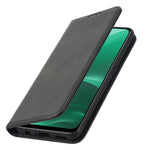 Textured PU Leather Wallet Case for Oppo A55s 5G, Magnetic Auto-absorbed Adjustable Phone Cover