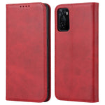 Textured PU Leather Wallet Case for Oppo A55s 5G, Magnetic Auto-absorbed Adjustable Phone Cover