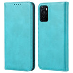 Textured PU Leather Wallet Case for Oppo A55s 5G, Magnetic Auto-absorbed Adjustable Phone Cover