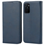 Textured PU Leather Wallet Case for Oppo A55s 5G, Magnetic Auto-absorbed Adjustable Phone Cover