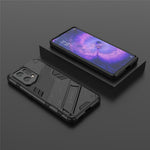 For Oppo Find X5 Well-protected Anti-scratch Hard PC + Soft TPU Cell Phone Case Kickstand Cover