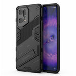 Oppo Find X5 Pro Stötsäkert Fallskyddande Stödfunktion Hårt PC + Mjukt TPU Mobilskal
