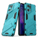 Oppo Find X5 Pro Stötsäkert Fallskyddande Stödfunktion Hårt PC + Mjukt TPU Mobilskal