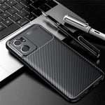 For Oppo Reno7 5G (Global)/Find X5 Lite Carbon Fiber Phone Case Anti-drop Shockproof Soft TPU Cover