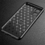 For Oppo Reno7 5G (Global)/Find X5 Lite Carbon Fiber Phone Case Anti-drop Shockproof Soft TPU Cover