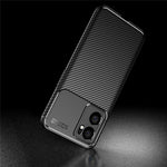 For Oppo Reno7 5G (Global)/Find X5 Lite Carbon Fiber Phone Case Anti-drop Shockproof Soft TPU Cover