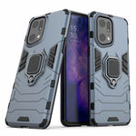 For Oppo Find X5 Pro Drop-proof TPU+ Hard PC Case Ring Kickstand Precise Cutout Back Cover