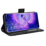 For Oppo Find X5 PU Leather Flip Pouch Wallet Phone Cover Magnetic Closure Multiple Card Slots Folding Stand Case