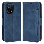 For Oppo Find X5 PU Leather Flip Pouch Wallet Phone Cover Magnetic Closure Multiple Card Slots Folding Stand Case