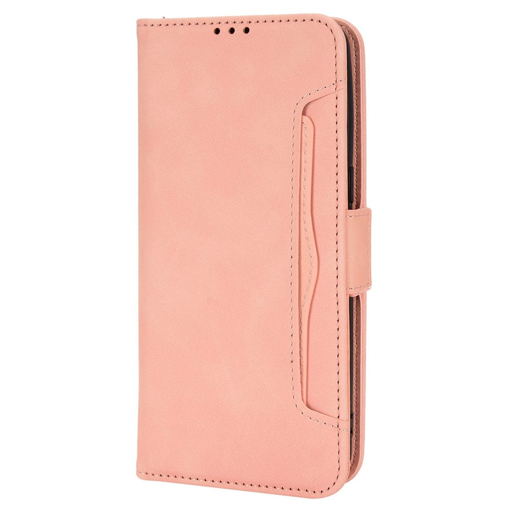 Oppo Find X5 Pro Plånboksfodral PU-läder Stativ Magnetiska Korthållare TPU Innerskal Skyddande mobilfodral