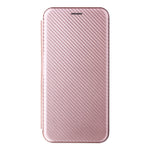 For Oppo Find X5 Pro Card Holder Carbon Fiber Texture Phone Case PU Leather Magnetic Closure Stand Protective Cover