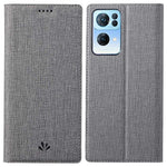 VILI DMX Series for Oppo Reno7 Pro 5G PU Leather Stand Card Holder Case Magnetic Auto-absorbed Protective Cover