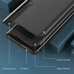 For Oppo Find X5 Phone Case Folio Flip PU Leather Stand Cover