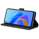 AZNS for Oppo A36 4G/A76 4G PU Leather Folio Case Stand Wallet Magnetic Flip Cover TPU Interior Shell
