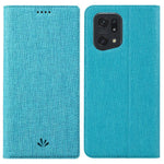 VILI DMX Series for Oppo Find X5 Pro Card Holder PU Leather Phone Case Shockproof Stand Protective Cover