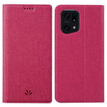 VILI DMX Series for Oppo Find X5 Pro Card Holder PU Leather Phone Case Shockproof Stand Protective Cover