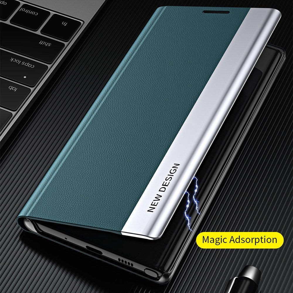 For Oppo Find X5 Pro Electroplating PU Leather Case Stand Phone Cover