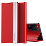 For Oppo Find X5 Pro Electroplating PU Leather Case Stand Phone Cover