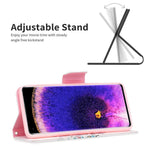 Oppo Find X5 mobilskal Mönstertryck PU Läder Plånboksfodral