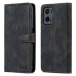 AZNS For Oppo A36/A76 PU Leather Wallet Style Folio Flip Phone Case Stand Dual-sided Magnetic Clasp Shell