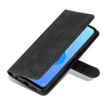 AZNS For Oppo A36/A76 PU Leather Wallet Style Folio Flip Phone Case Stand Dual-sided Magnetic Clasp Shell