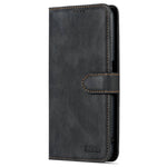 AZNS For Oppo A36/A76 PU Leather Wallet Style Folio Flip Phone Case Stand Dual-sided Magnetic Clasp Shell