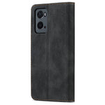 AZNS For Oppo A36/A76 PU Leather Wallet Style Folio Flip Phone Case Stand Dual-sided Magnetic Clasp Shell