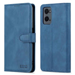 AZNS For Oppo A36/A76 PU Leather Wallet Style Folio Flip Phone Case Stand Dual-sided Magnetic Clasp Shell