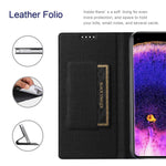 VILI DMX Series for Oppo Find X5 PU Leather Phone Case, Card Holder Stand Shockproof Protective Cover