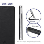 VILI DMX Series for Oppo Find X5 PU Leather Phone Case, Card Holder Stand Shockproof Protective Cover