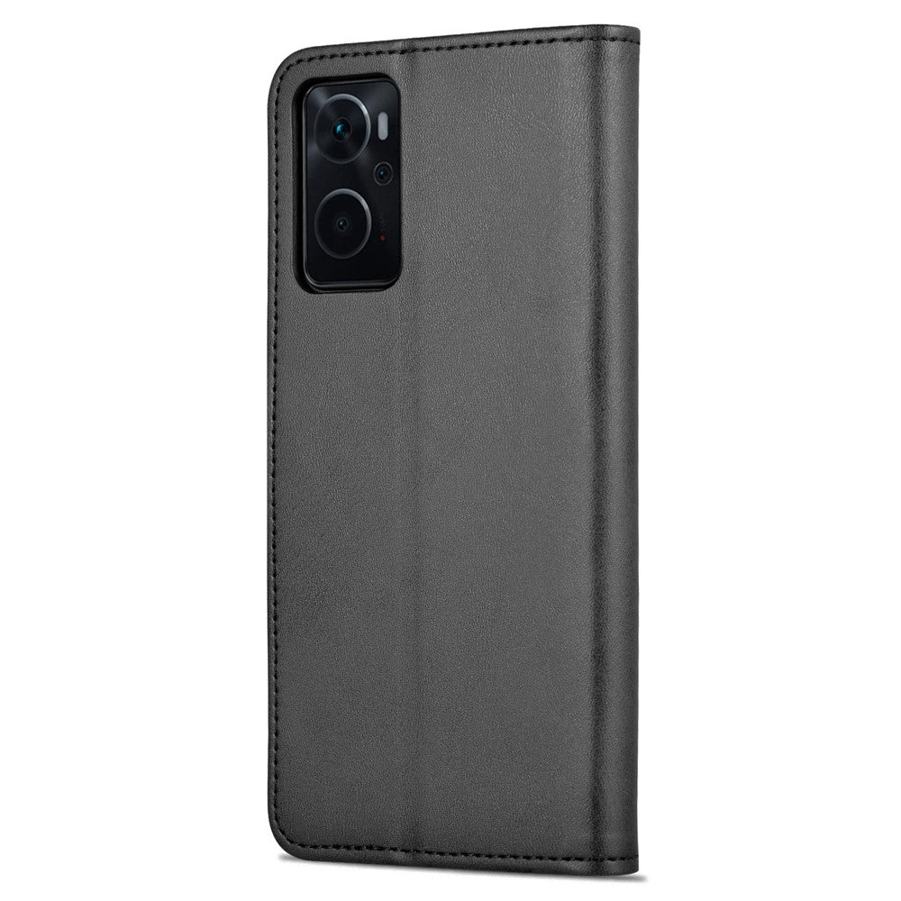 AZNS For Oppo K10 4G/Realme 9i PU Leather Foldable Stand Phone Case Wallet Magnetic Clasp Shell