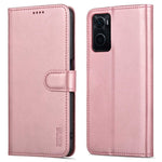 AZNS For Oppo K10 4G/Realme 9i PU Leather Foldable Stand Phone Case Wallet Magnetic Clasp Shell