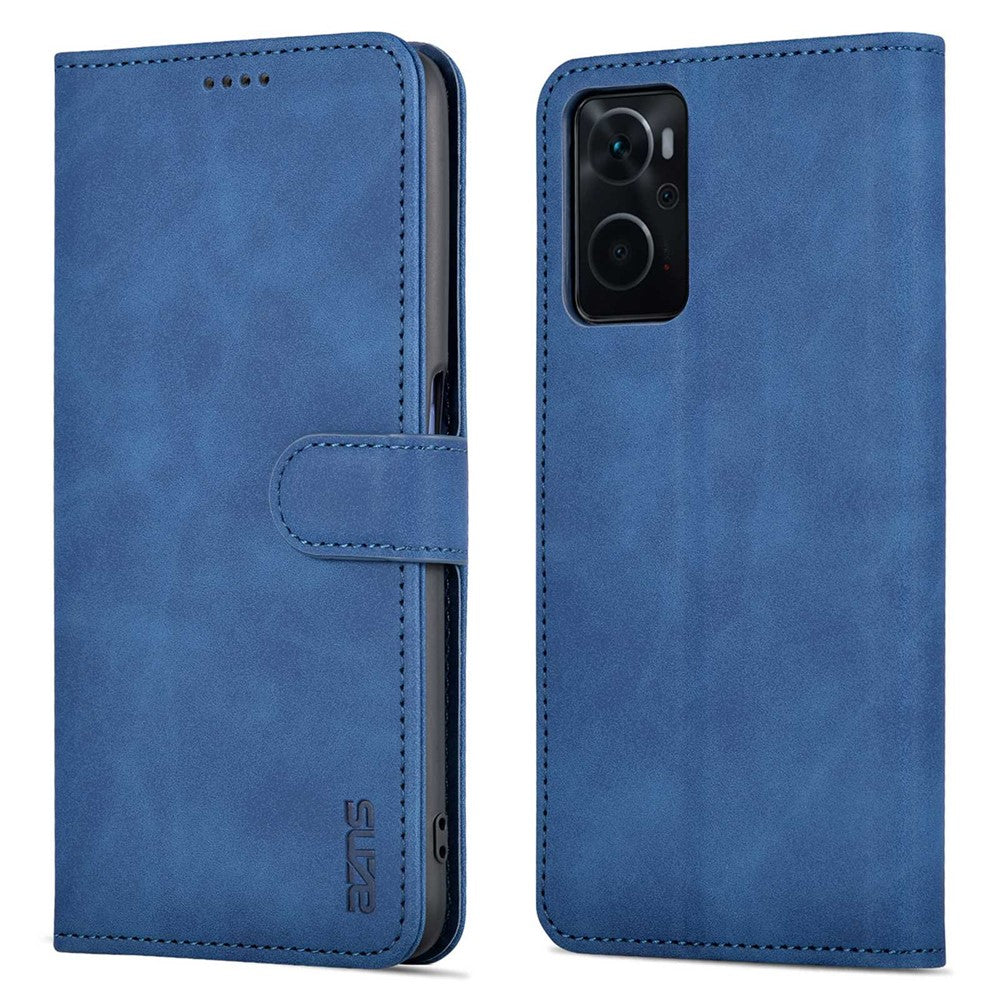 AZNS For Oppo K10 4G/Realme 9i PU Leather Foldable Stand Phone Case Wallet Magnetic Clasp Shell