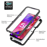 3-in-1 Hybrid Phone Case for Oppo A54 5G/A74 5G Full Protection Anti-drop Detachable Phone Case with PET Screen Protector