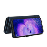 For Oppo Find X5 Pro Zipper Wallet Case with 15 Card Slots and Strap Leather Phone Cover