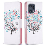 Oppo Find X5 Pro mobilskal Mönstertryck PU Läder Plånboksfodral