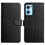 For Oppo Find X5 Lite/Reno7 5G (Global) Nappa Texture Wallet Magnetic Case TPU+Genuine Leather Phone Shell with Adjustable Stand
