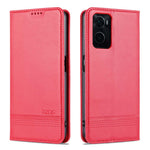AZNS til Oppo K10 4G/A36/A76/A96 4G/Realme 9i Flip Book Folio Stand Telefoncover PU Læder Pung Magnetisk Automatisk Lukning Beskyttelsescover