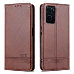 AZNS til Oppo K10 4G/A36/A76/A96 4G/Realme 9i Flip Book Folio Stand Telefoncover PU Læder Pung Magnetisk Automatisk Lukning Beskyttelsescover