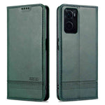 AZNS til Oppo K10 4G/A36/A76/A96 4G/Realme 9i Flip Book Folio Stand Telefoncover PU Læder Pung Magnetisk Automatisk Lukning Beskyttelsescover