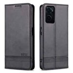 AZNS til Oppo K10 4G/A36/A76/A96 4G/Realme 9i Flip Book Folio Stand Telefoncover PU Læder Pung Magnetisk Automatisk Lukning Beskyttelsescover